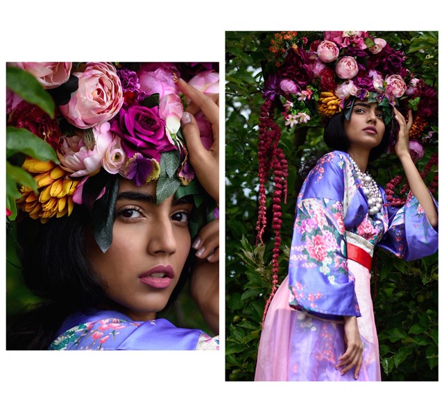 Meglátod ezt a fotósorozatot, és onnantól csak virágos fejdíszeket akarsz majd viselni