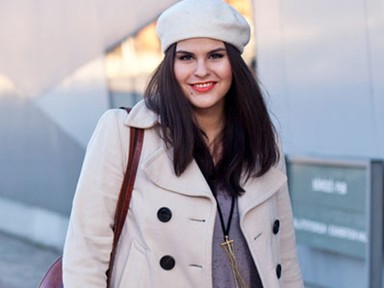 Plus size modell az utcán!