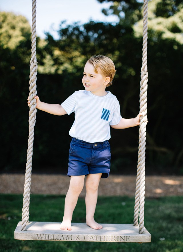 györgy herceg, fotók, herceg, angol királyi család, születésnap, új képek