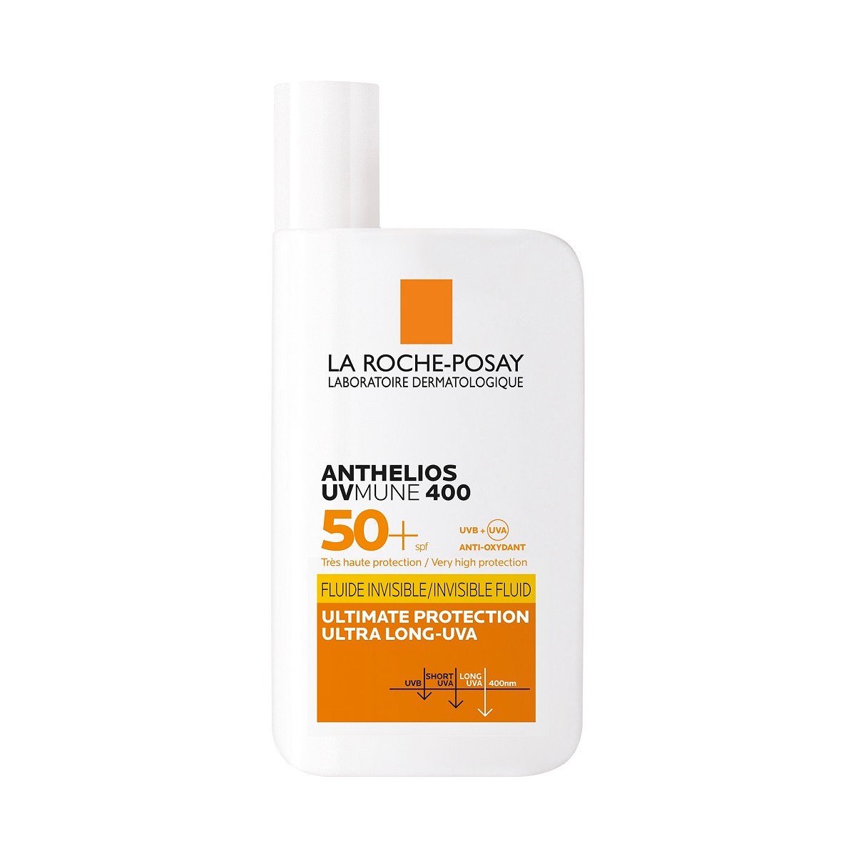  A legjobb napozótermék (gyógyszertári) - La Roche-Posay Anthelios UVMUNE 400 napvédő fluid arcra SPF50+ 