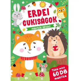 Erdei cukiságok matricás kifestő 1399 Ft, GLAMOUR-kuponnal, 30% kedvezménnyel 979 Ft a szalaykonyvek.hu weboldalon