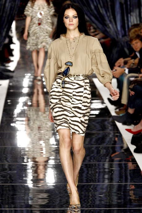 A Just Cavalli kifutóján.