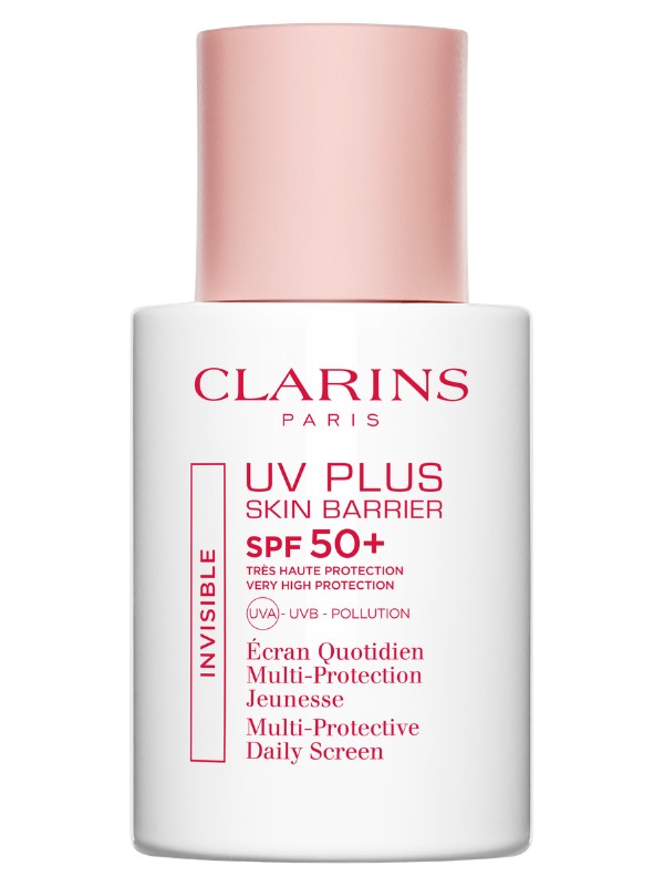 A Clarins újdonsága nem csak a káros UV-sugarak ellen nyújt védelmet, hanem a szennyezett levegővel szemben is. Krémes textúrája légáteresztő réteget hoz létre a bőrön, ami segít védelmet nyújtani anélkül, hogy észrevehető lenne. UV Plus Translucent SPF50 napozó krém arcra CLARINS - 19 000 Ft/30 ml