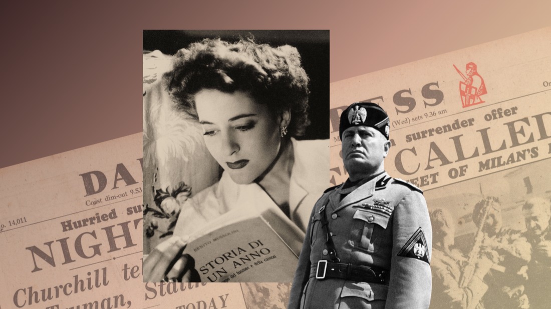 Clara Petacci tinédzserként vált Mussolini fanatikus hívévé, és később a szeretője is lett