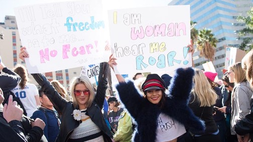 2017 a női ébredés éve - A Women`s March képekben