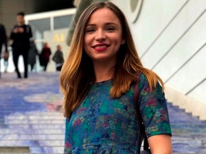 Különleges dologra emlékezteti Dobos Evelint a mai ruhája