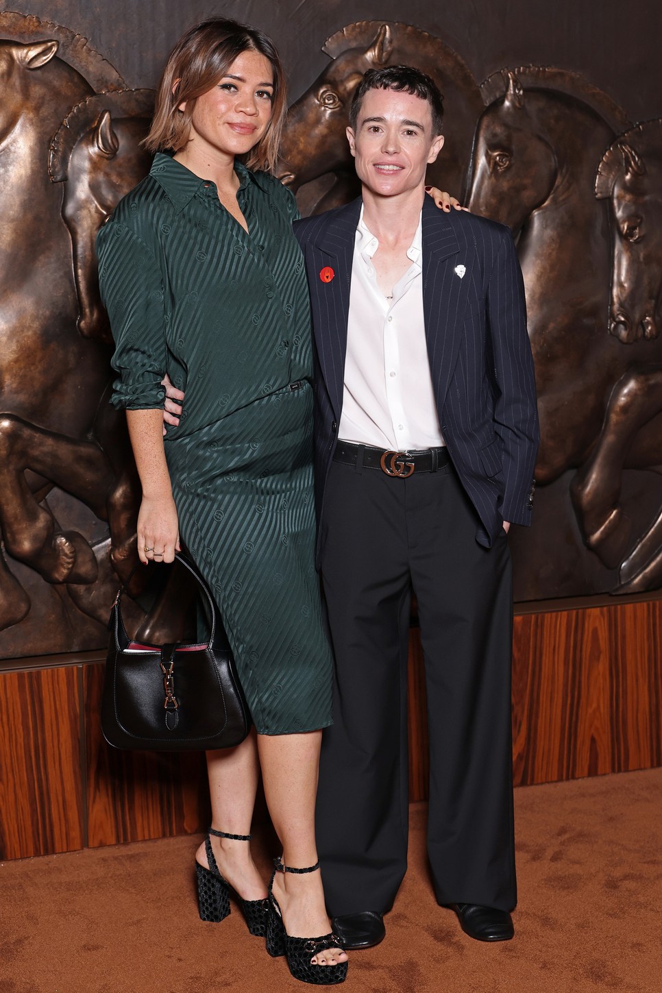 Elliot Page és kedvese most először léptek a vörös szőnyegre együtt