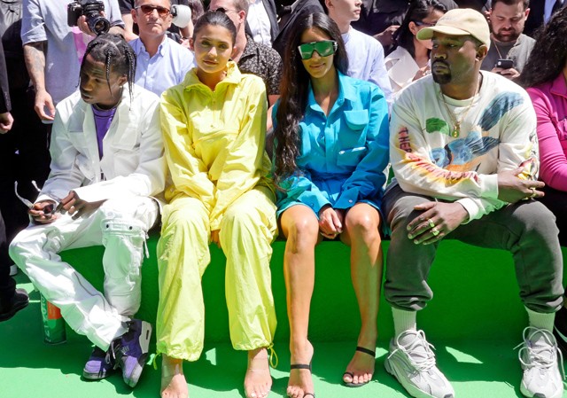 Kim Kardashian, Kylie Jenner, Travis Scott és Kanye West
