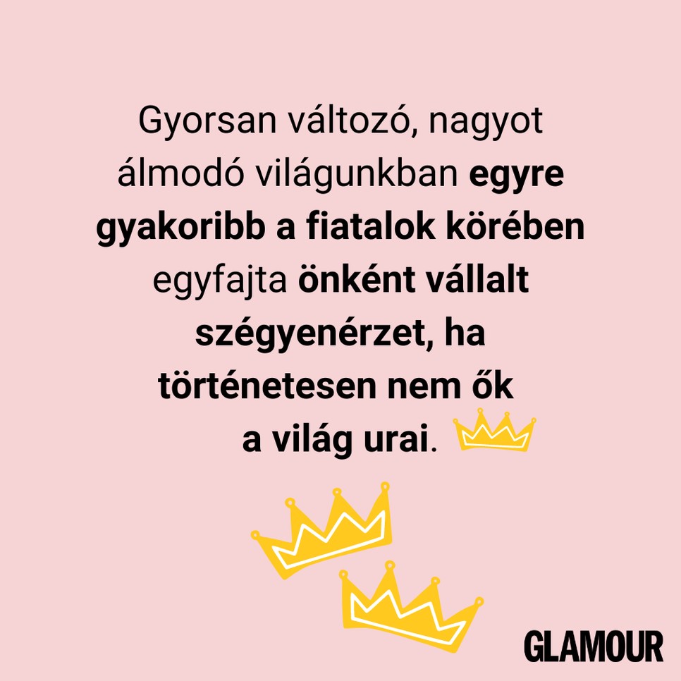 „Ezredfordulós generációként egyszerre akarunk mindent, és ez elrugaszkodott, demoralizáló és kimerítő”