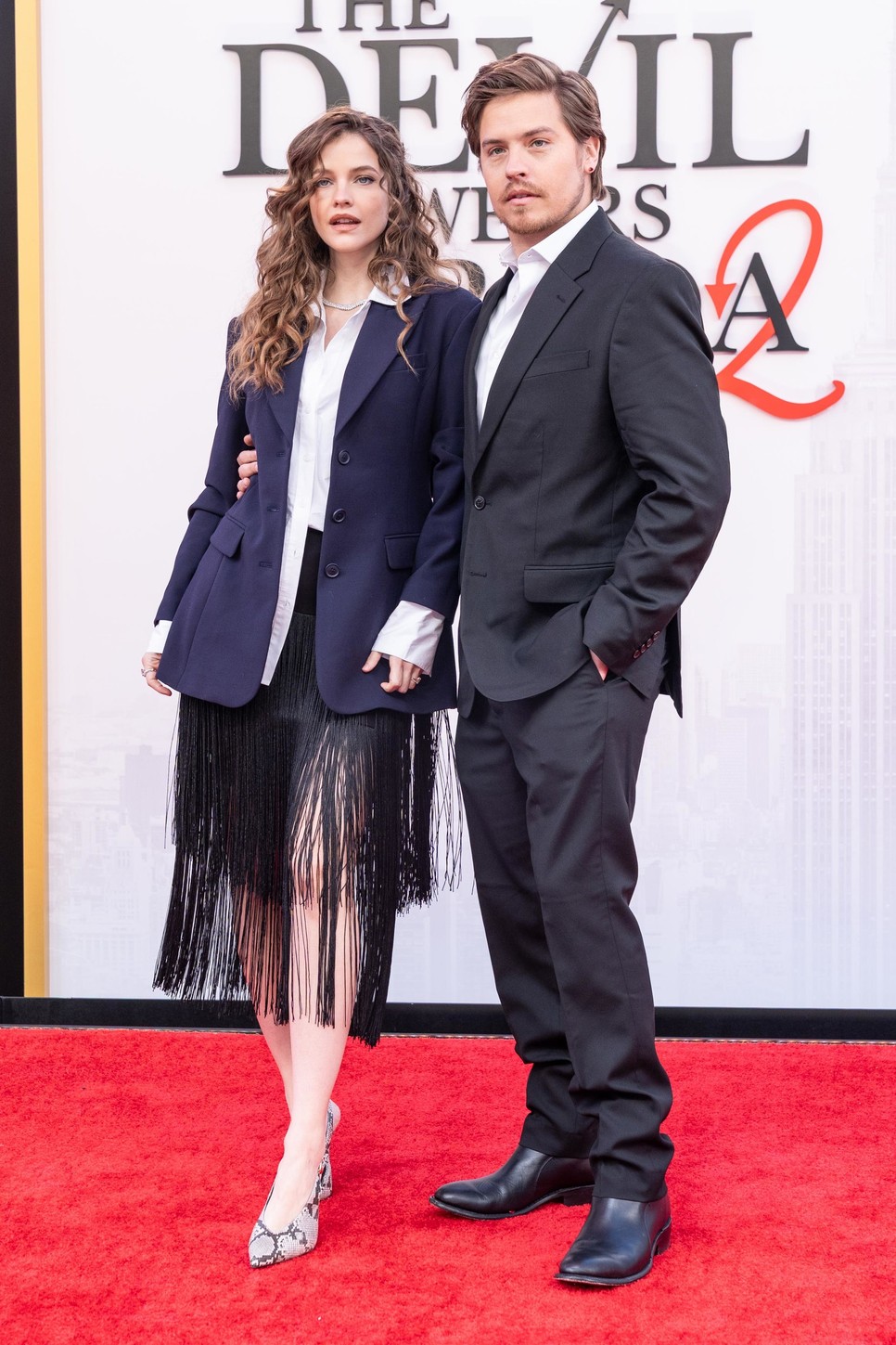 Palvin Barbara és Dylan Sprouse Az ördög Pradat visel 2. premierjén