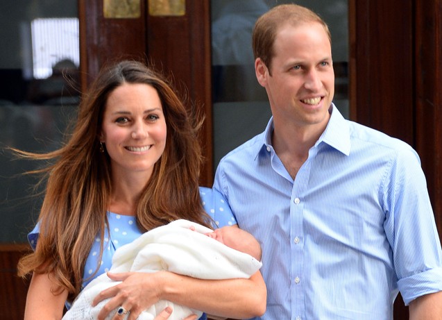 Megmutatták a világnak az újszülött herceget!