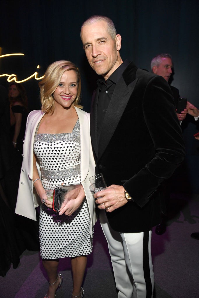 Reese Witherspoon és Jim Toth a 2020-as Vanity Fair Oscar Party-n