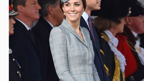Itt az első kép Kate Middleton pocakjáról!