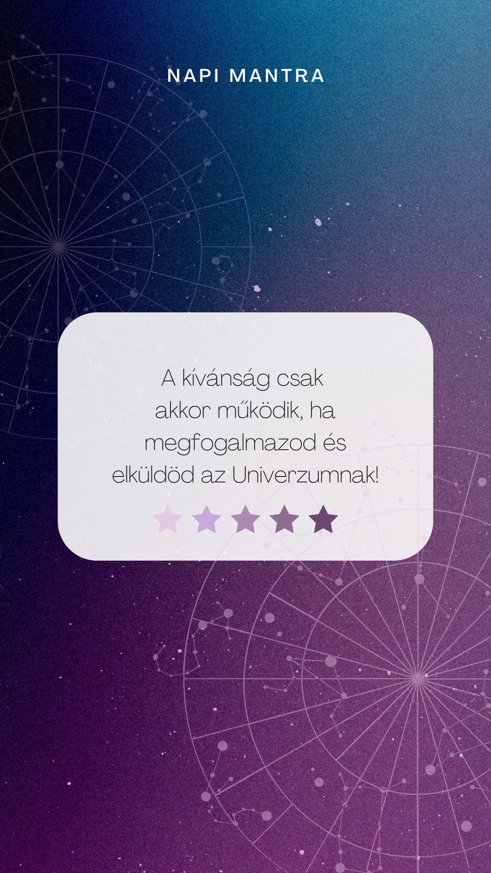 Légy határázott a napi horoszkóp szerint, ami a kívánságaidat illeti