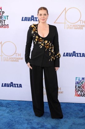 Amy Adams egy Carolina Herrera szettbe bújt, és őt is elkísérte férje, Darren Le Gallo. 