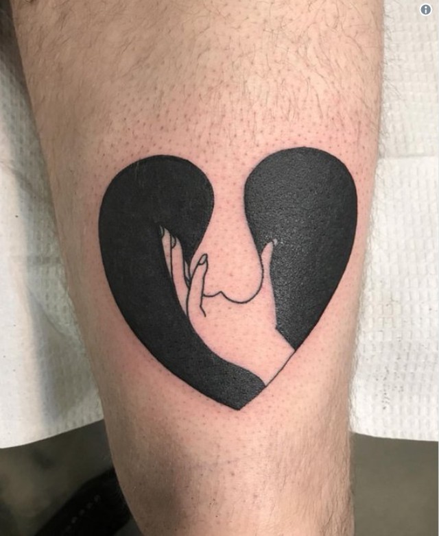 Szív és herezacskó