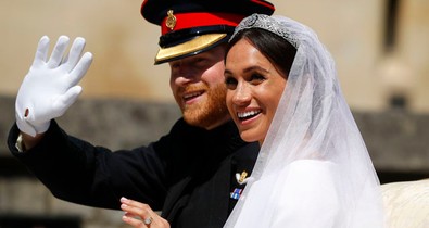 Nem fogod elhinni, mi volt belevarrva Meghan Markle fátylába