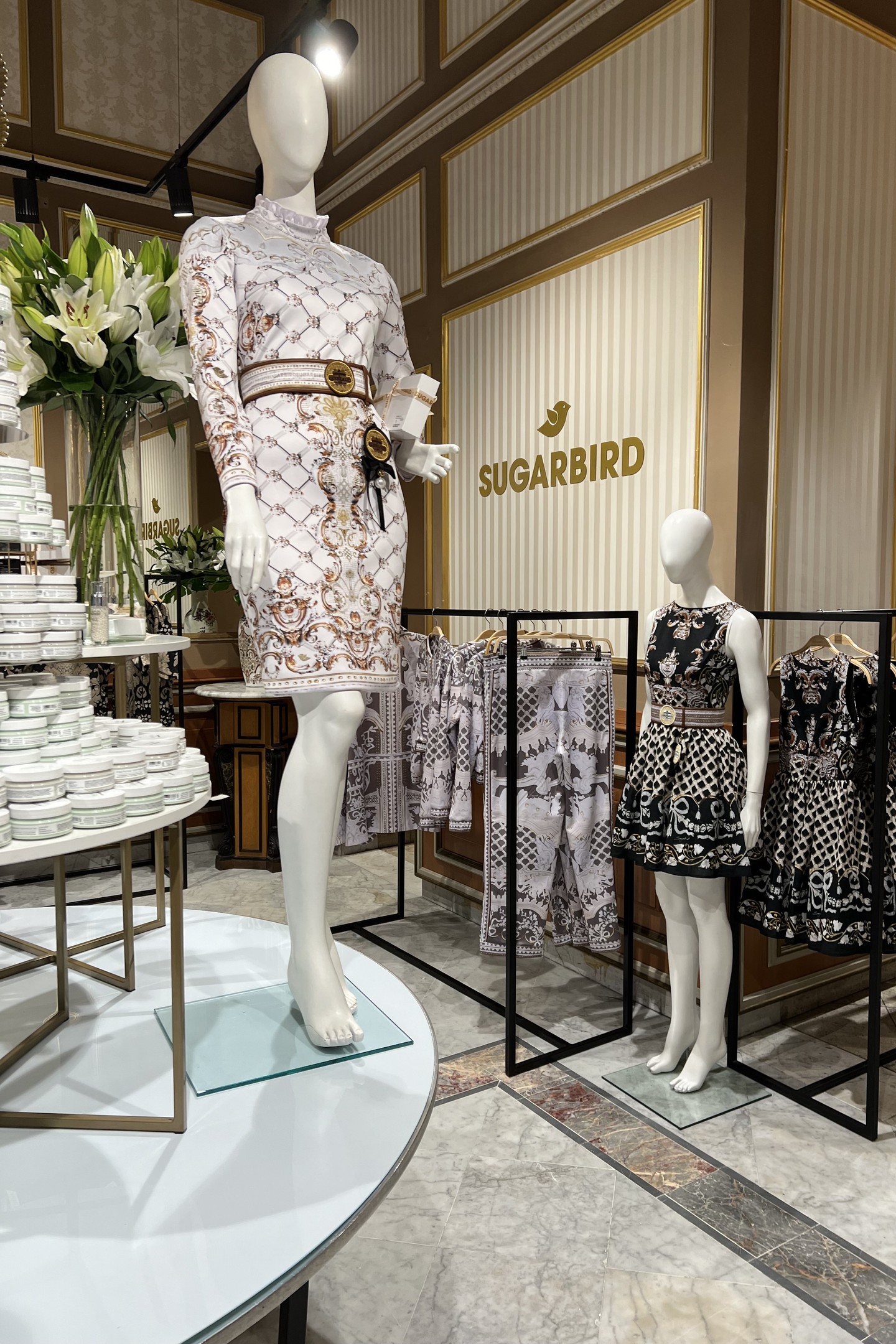 A Sugarbird üzlete a Gerbeaud kávéházban