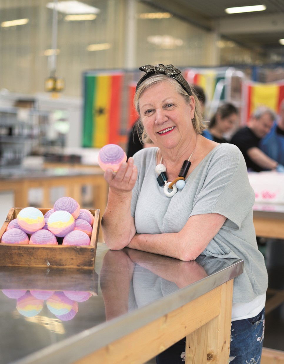 Mo Constantine, a fürdőgolyók megálmodója