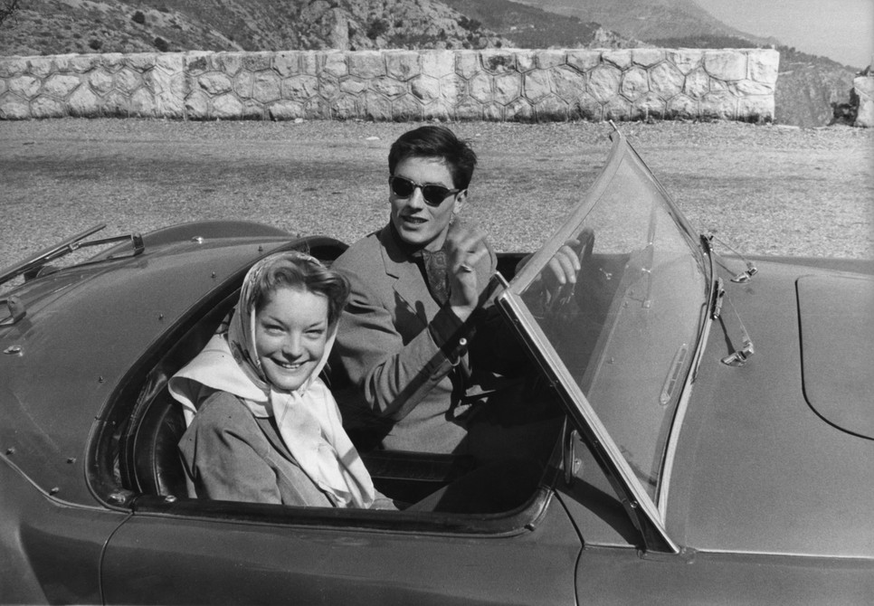 Alain Delon és Romy Schneider 1960 környékén