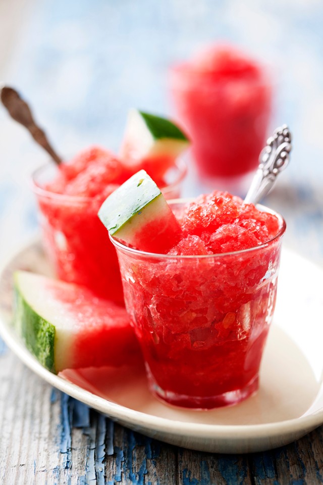 görögdinnye, görögdinnyes feta saláta, görögdinnye sorbet, recept, foodpon