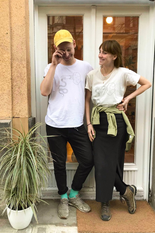 A divattervező nagyon cukin összeöltözött a barátjával