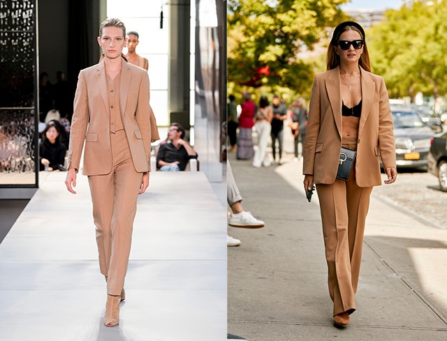 Burberry (2019), New York street style (2020)