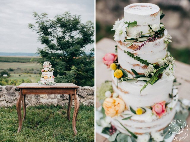 esküvői torta, torta, az én tortám, dtégner kunos niki, meztelen torta, tortadekorálás