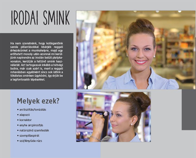 Tökéletes smink a munkahelyre