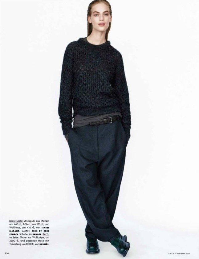 Axente Vanessa ismét a Vogue címlapján!