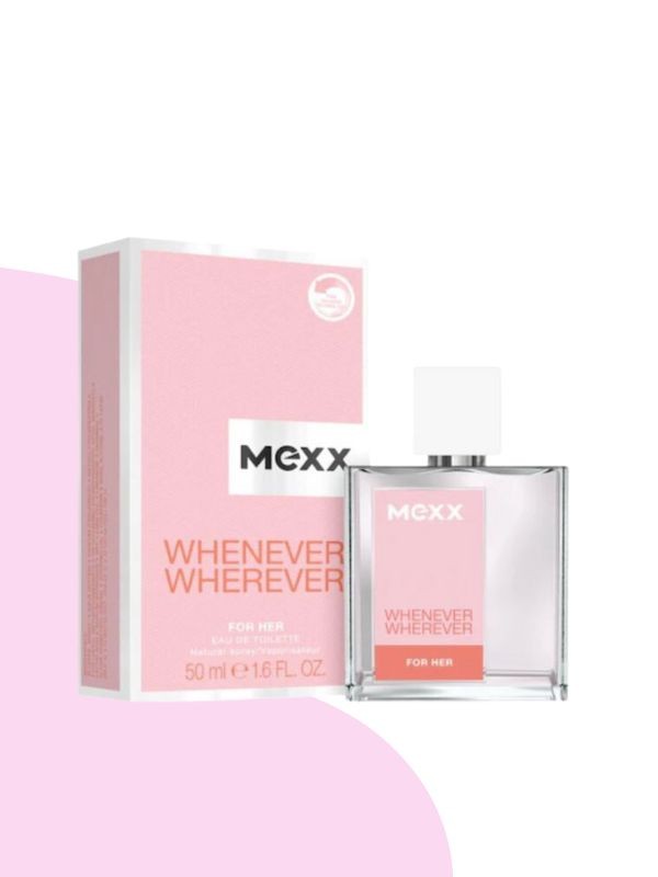 Whenever Wherever Női Ou De Toilette MEXX 9590 Ft/ 50 ml (191,8 Ft/ 1 ml) az emag.hu kínálatában, 50%-os Glamour kuponnal 4795 Ft (95,9 Ft/ 1 ml)