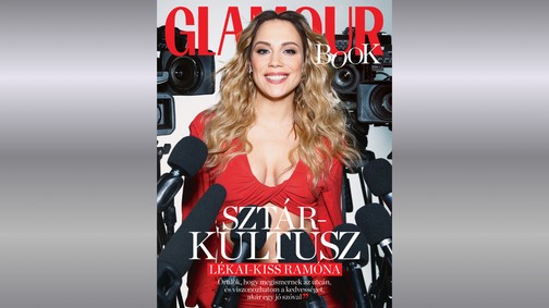 Lékai-Kiss Ramónával a címlapon megjelent a GLAMOUR BOOK tavaszi száma