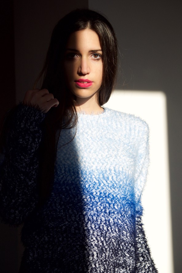 Szonja a meleg pulcsira esküszik