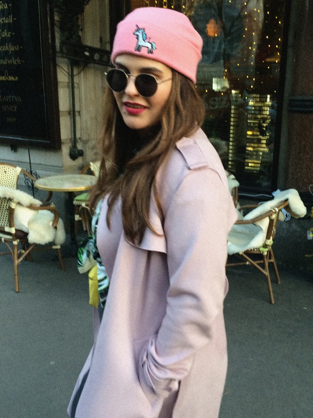 Farkas Éva mai szettjének különlegessége egy unikornis!