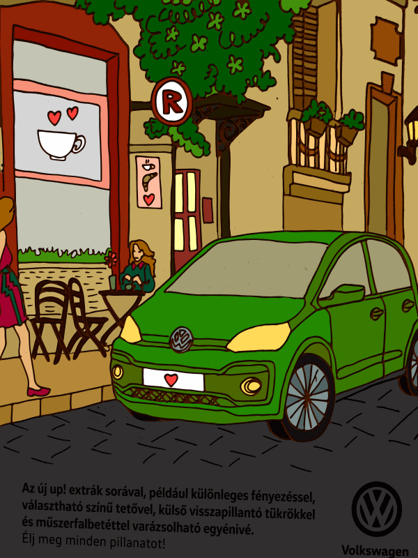 Divatkifestő, Glamour, Vogue, kifestő, színezés, gif, divatfotó, divatszerkesztő, Pintér Judit, Kökény Nikoletta, photoshop, divat