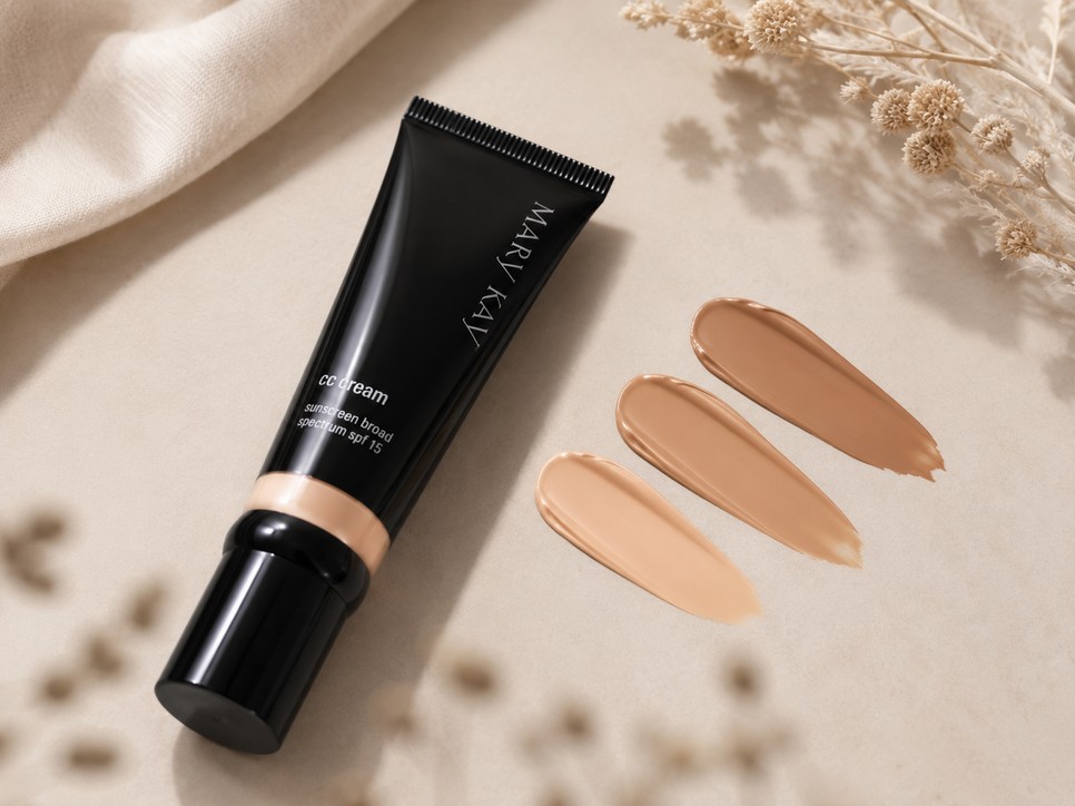 Természetes hatású smink és bőrápolás egy lépésben: a Mary Kay CC krém SPF 15 hidratál, egységesíti a bőrtónust és fényvédelmet is biztosít