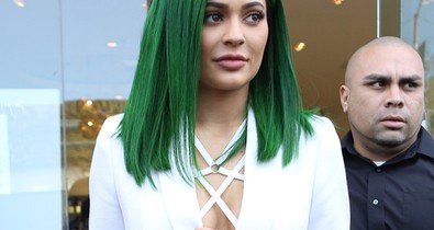 Fűzöld - Kylie Jenner új hajszíne nem egy telitalálat