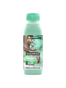 Fructis Hair Food Aloe Vera hidratáló sampon GARNIER 1949 Ft/350 ml (5,56 Ft/1 ml), a Rossmann üzleteiben és online, a Glamour Summer Week kuponnal, 30% kedvezménnyel 1364,3 Ft