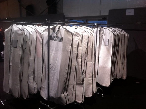 Moschino backstage