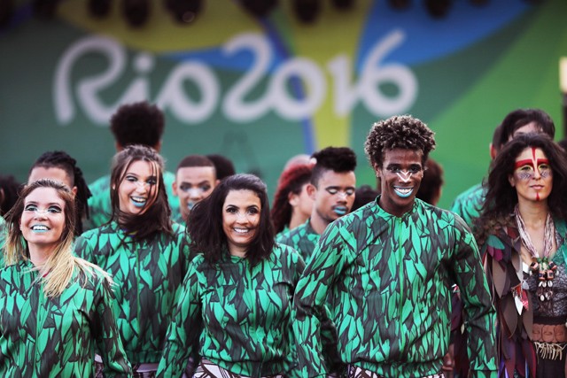 rio 2016, olimpiai, nyitóünnepség, use unused, olimpikonok, magyar csapat