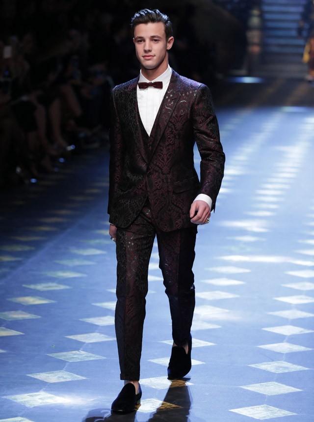 Cameron Dallas a Dolce & Gabbana kifutón