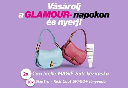 Vásárolj a GLAMOUR-napokon és nyerj!