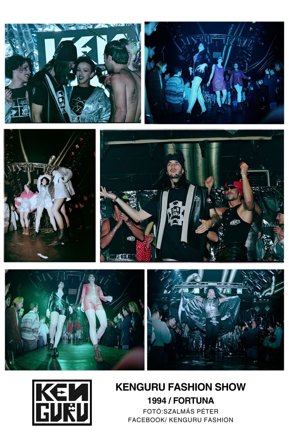 Kenguru divatplakát a )0-es évekből