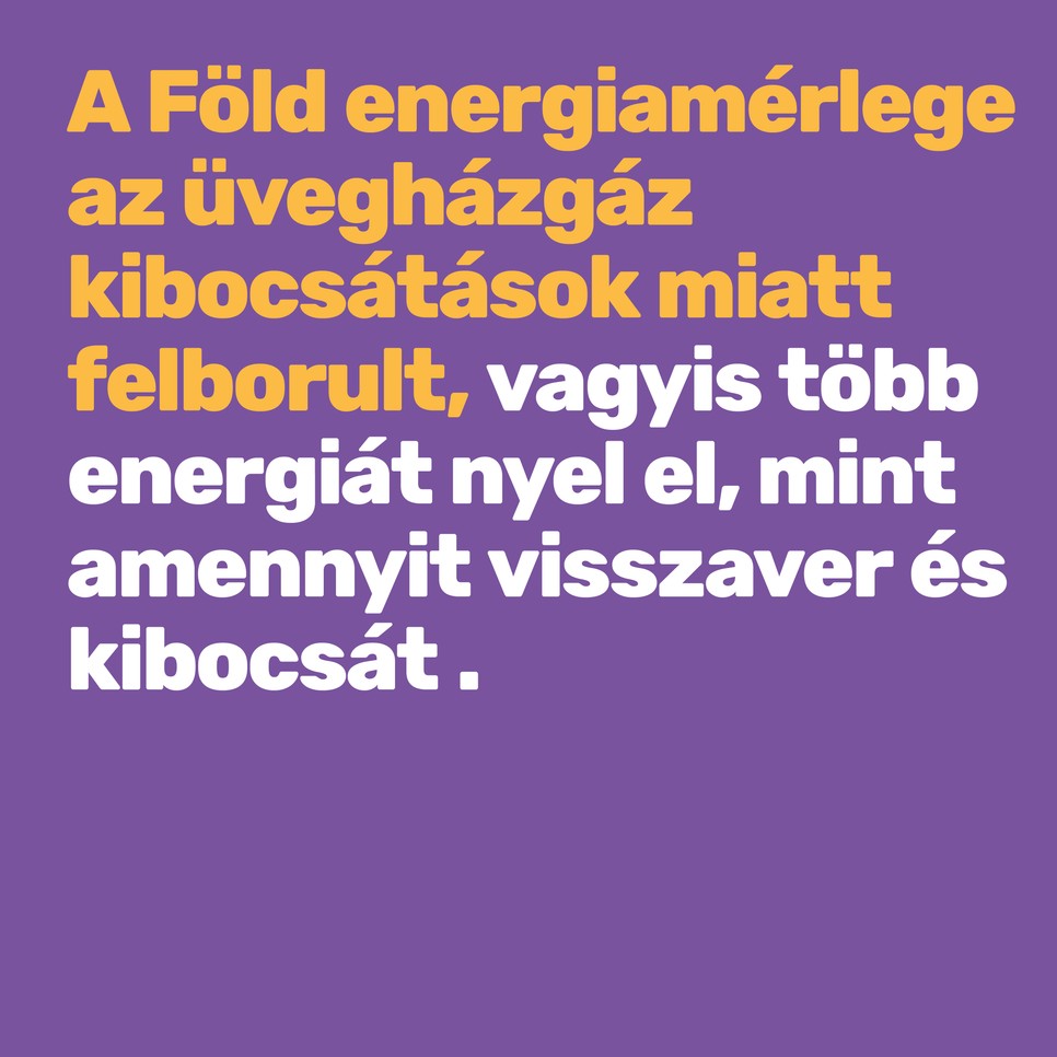 Felborítottuk a Föld energiamérlegét - Mit lehet tenni?