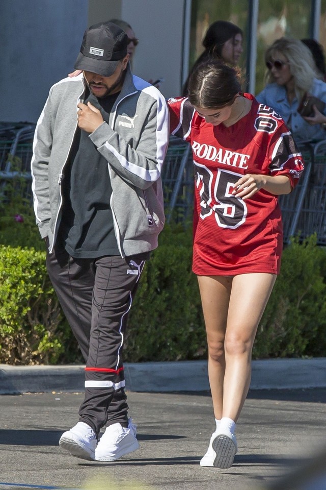 Selena Gomez The Weeknd Los Angeles