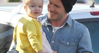 Napi cuki: David Beckham kislányával