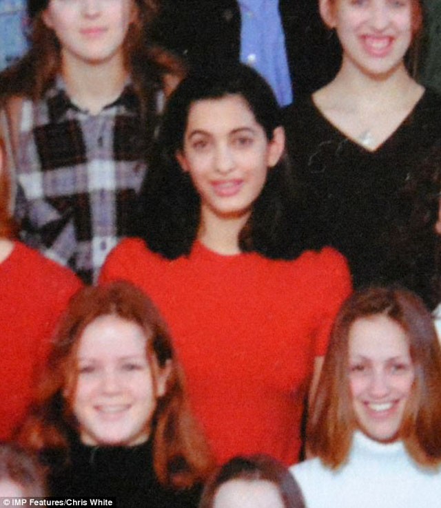 Te jó ég! Amal Clooney így nézett ki 17 évesen!
