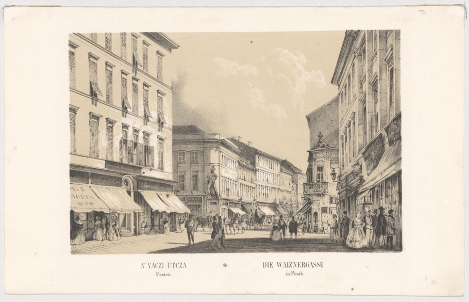 A Váci utca annak idején