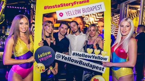 Sárgára festi az éjszakádat a legújabb budapesti klub