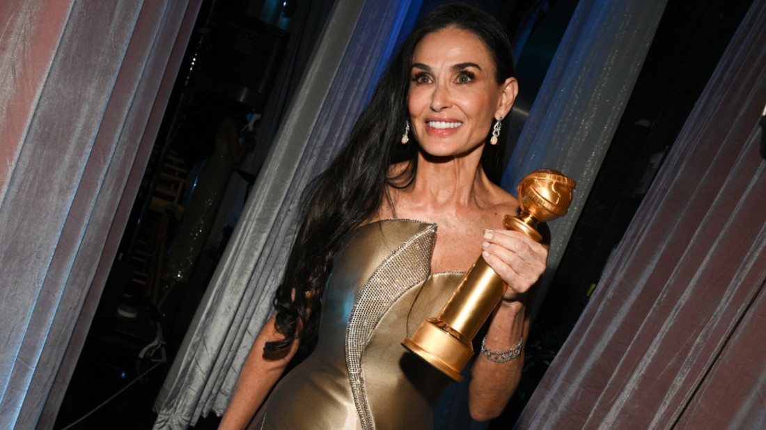 Demi Moore évtizedeket várt első nagy filmes díjára